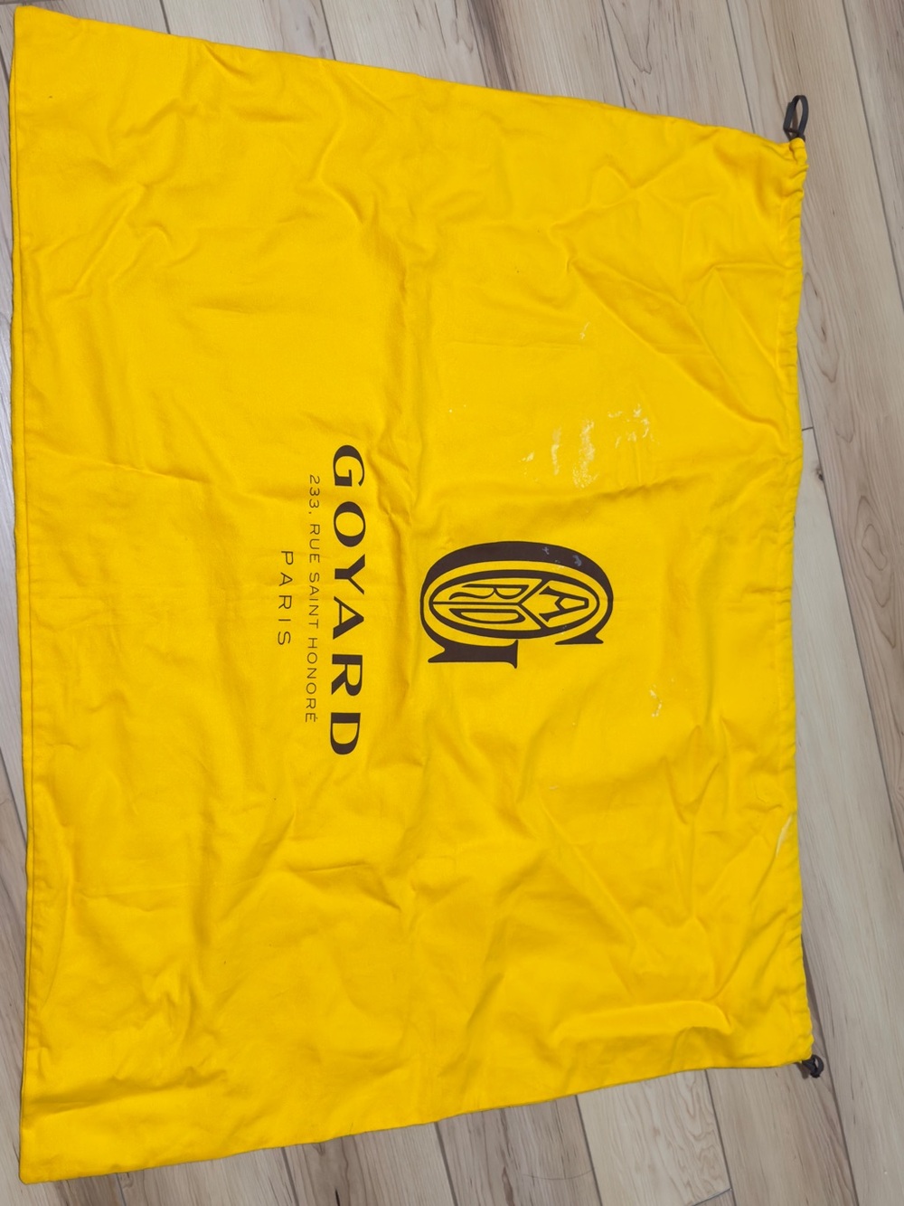 Large Goyard dustbag
